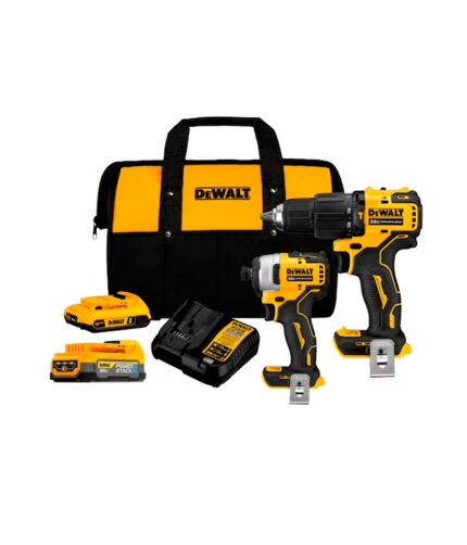 HC159377 - Kit Combo Taladro Rotomartillo y Llave de Impacto 20V MAX* Dewalt DCK276D1E1-B3 - DEWALT
